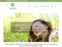 Tablet Screenshot of goodnaturedmedicine.com